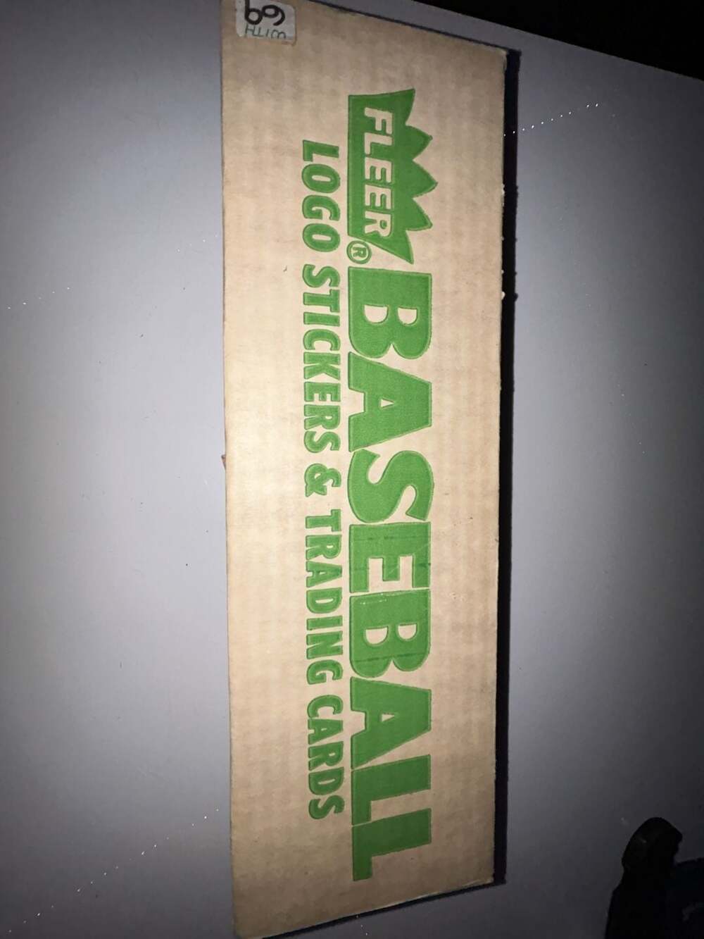 1988 Fleer Baseball Logo Stickers & Trading Cards Box complete set untouched